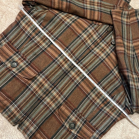 HARRIS/WALLACE Harris Wallace Plaid Zip Up Jacket - Picture 11 of 12